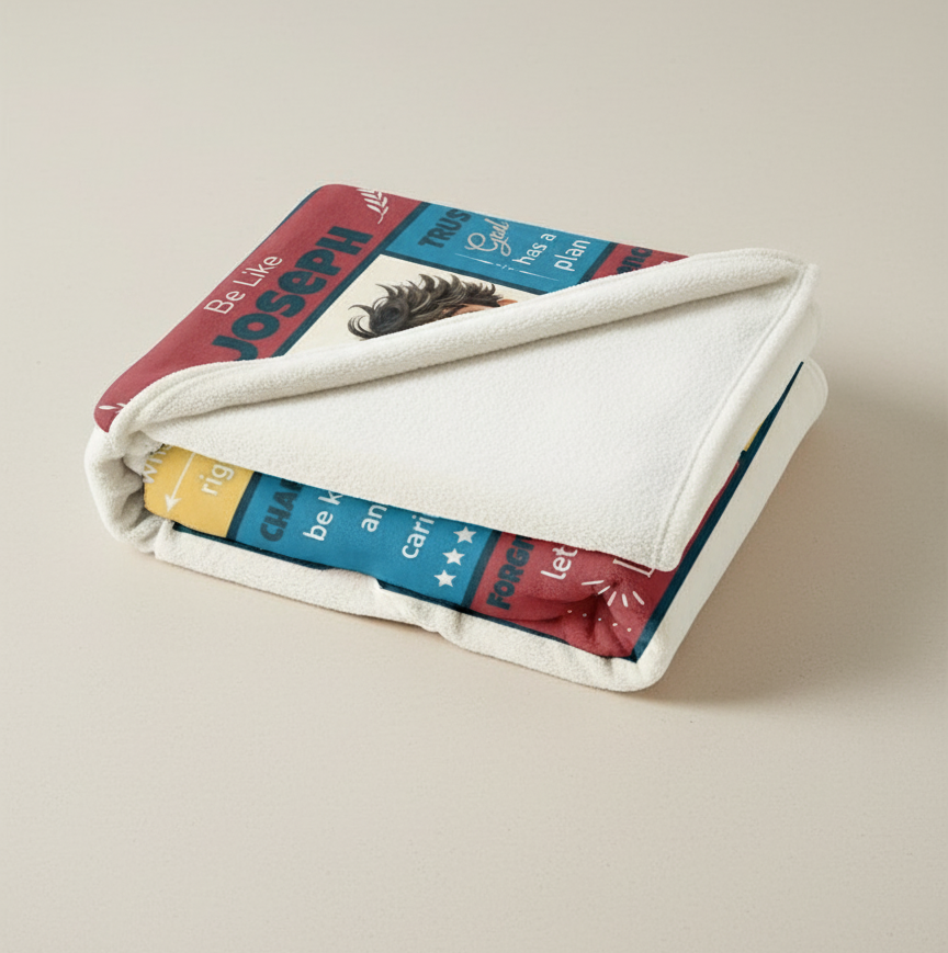 Scripture Hero-Joseph Mink Touch Fleece Blanket