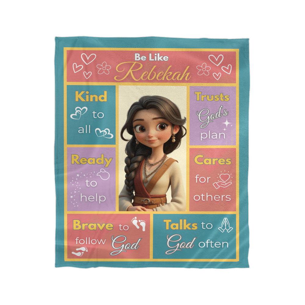Scripture Hero-Rebekah Mink Touch Fleece Blanket