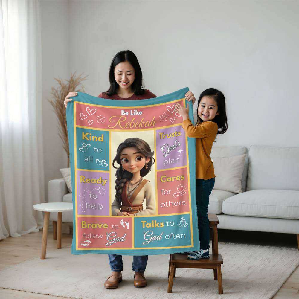 Scripture Hero-Rebekah Mink Touch Fleece Blanket