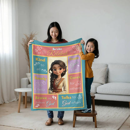 Scripture Hero-Rebekah Mink Touch Fleece Blanket