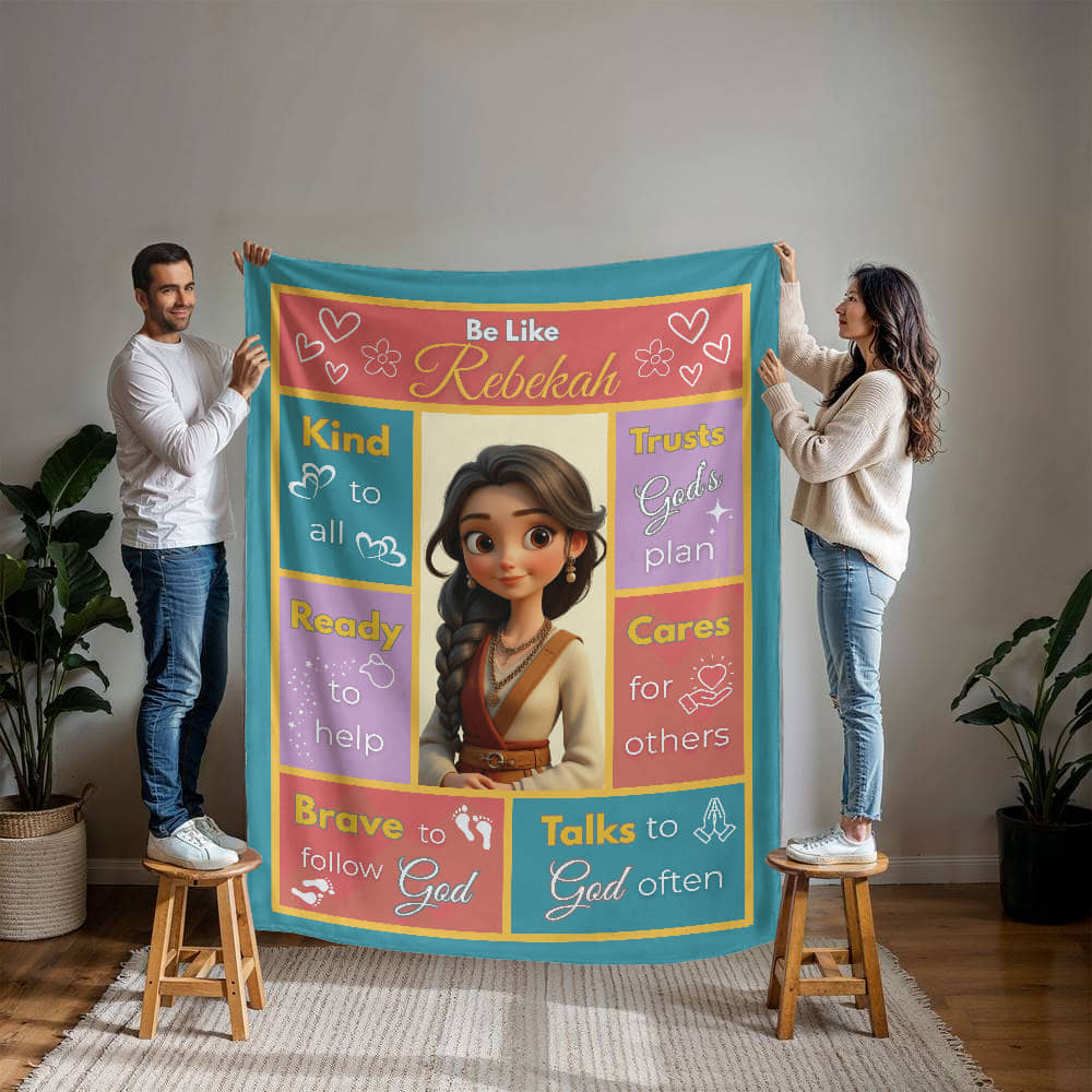 Scripture Hero-Rebekah Mink Touch Fleece Blanket