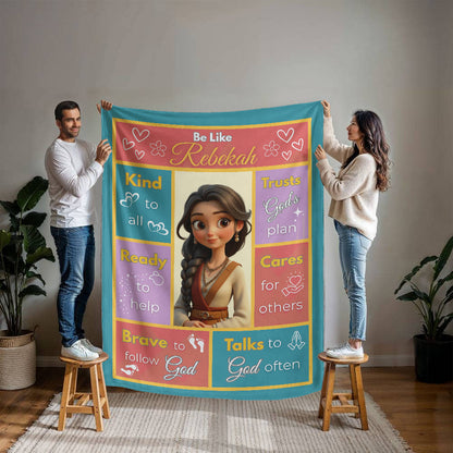Scripture Hero-Rebekah Mink Touch Fleece Blanket